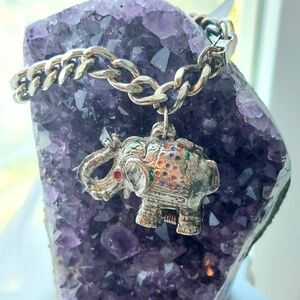 Elephant Locket Fashion Bracelet